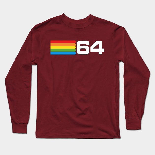 Commodore 64 Long Sleeve T-Shirt by Doc Multiverse Designs